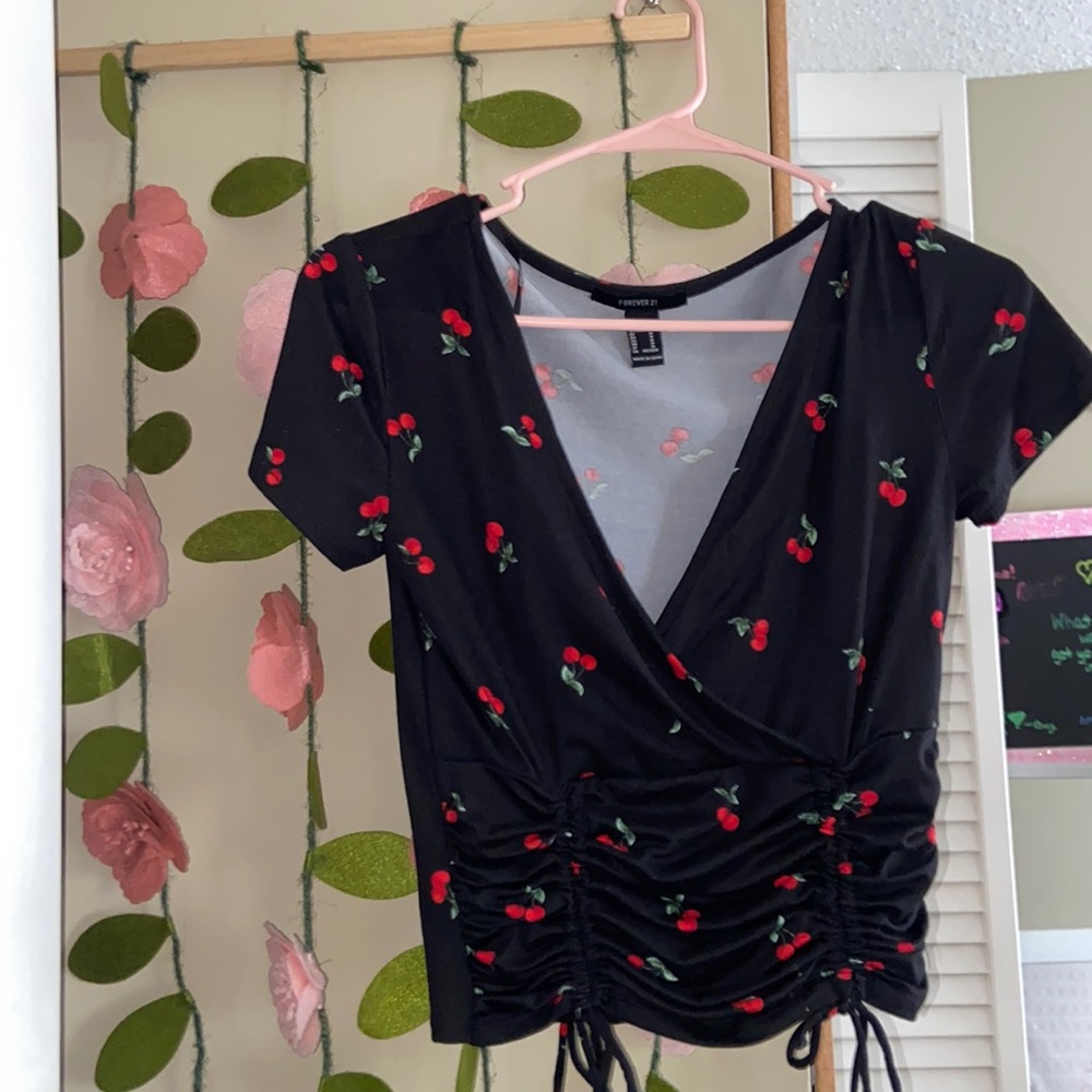 cherry shirt medium
